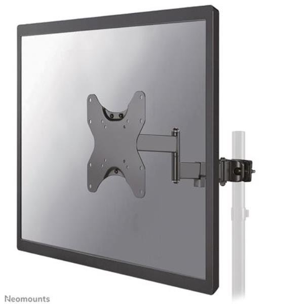 Neomounts FL40-450BL12 - Kit montaggio (montaggio su asta) - video full-motion - per TV - nero - dimensione schermo: 23"-42"