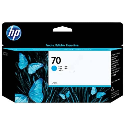 Hp - Cartuccia ink originale - 70 - Ciano - C9452A - 130ml