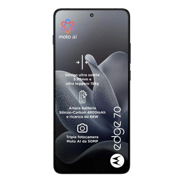 MOTOROLA MOTO EDGE 70 5G DUAL SIM 6.7" OCTA CORE 256GB RAM 8GB 5G ITALIA GADGET GRAY