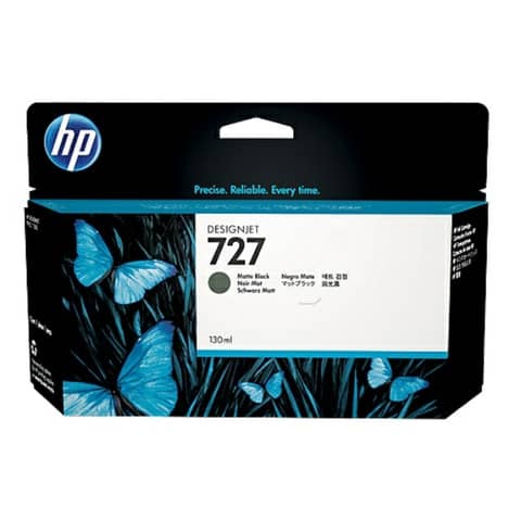 Hp - Cartuccia ink originale- Nero matte - 727 - B3P22A - 130ml