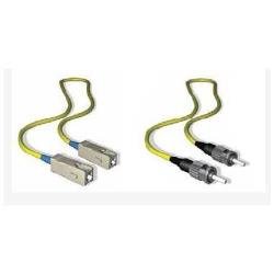 LEVITON PATCH 2FO OS2 SCD/SCD GIALLO 10M