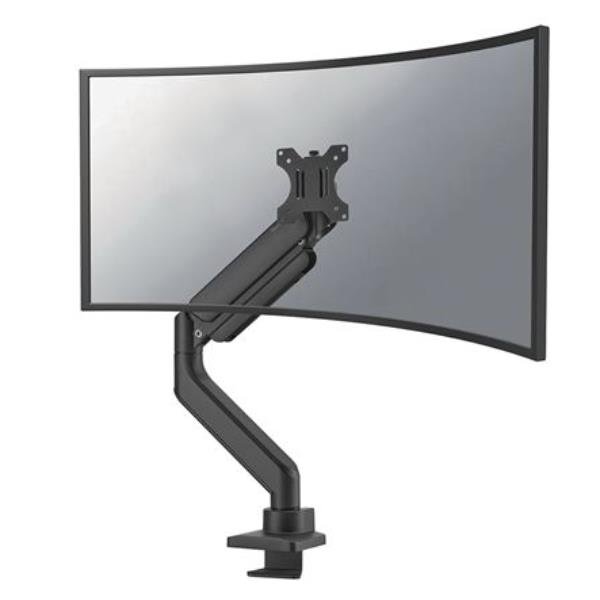 Neomounts DS70PLUS-450BL1 - Kit montaggio (desk mounting arm) - video full-motion - per curved LCD display - acciaio - nero - dimensione schermo: 17"-49"