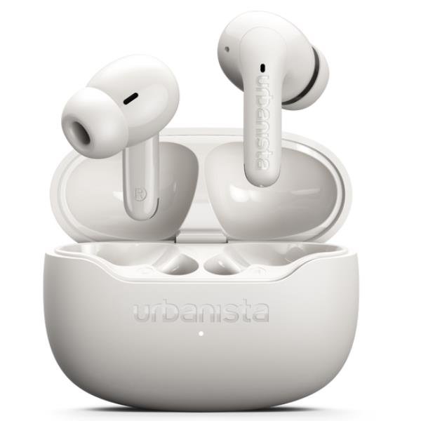 URBANISTA PALERMO AURICOLARI BLUETOOTH MULTIPOINT IN-EAR CANCELLAZIONE ATTIVA DEL RUMORE CLOUD WHITE