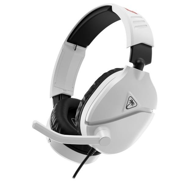 TURTLE BEACH RECON 70 CUFFIE GAMING CON MICROFONO CABLATE LICENZA UFFICIALE NINTENDO SWITCH 2 BIANCO NERO