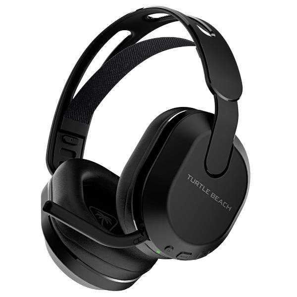 TURTLE BEACH STEALTH 500 CUFFIE GAMING CON MICROFONO WIRELESS CERTIFICATE SONY PLAYSTATION 5 BATTERIA 40 ORE PER PS5, PS4, PC E MOBILE NERO