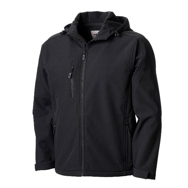 NERI SAFETY GIUBBINO SOFTSHELL BASILEA NERO S