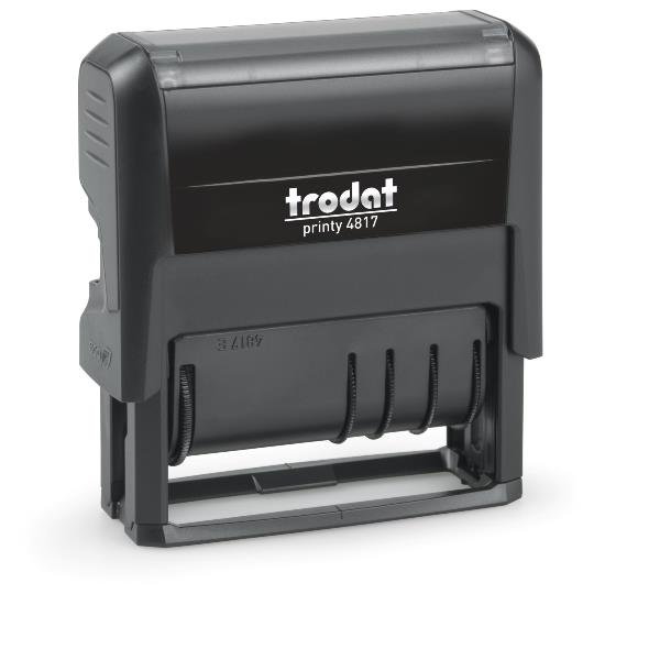 Timbro Printy Eco 4817 P4 DATARIO+ POLINOMIO 3,8mm autoinchiostrante TRODAT
