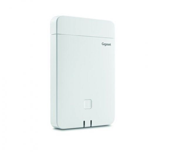 Gigaset N870 IP PRO - Elemento base telefono VoIP wireless - IP-DECTGAPpnCAP - SIP, SRTP, SDP - bianco artico SF9063