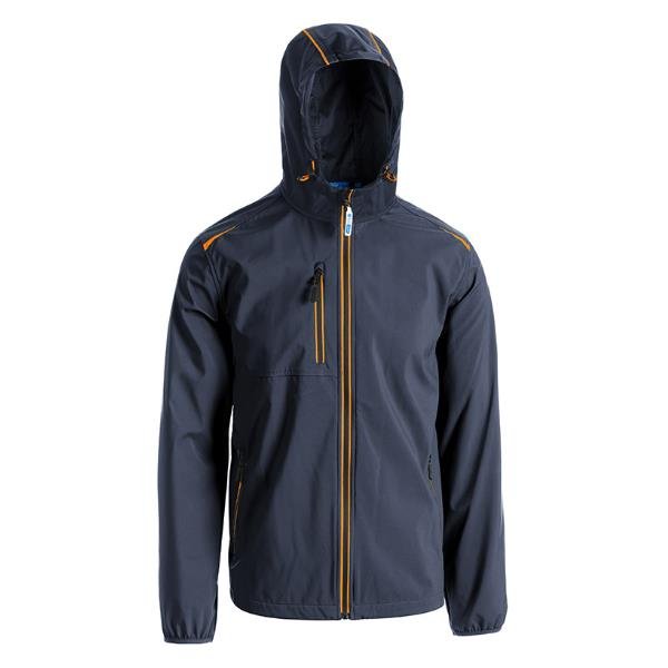 SOTTOZERO GIUBBINO WINDY BLU NAVY/ARANCIO-XL