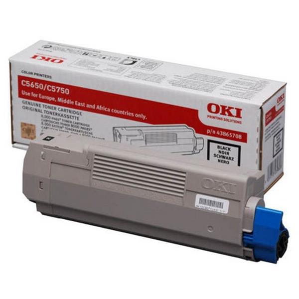 Oki - Toner - Nero - C5650/C5750 - 43865708 - 8.000 pag
