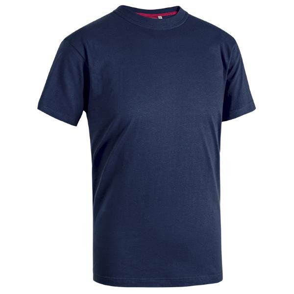 SOTTOZERO T-SHIRT GIROCOLLO SKY BLU SCURO-S