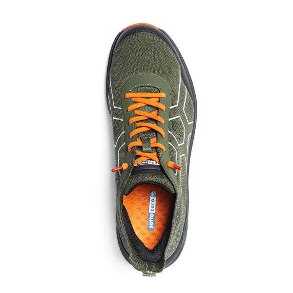 SOTTOZERO CALZ.BASSA FLEXIFLY VERDE/ARANC 47