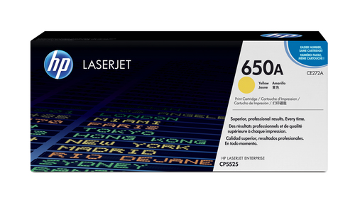 Hp - Toner originale - 650A - Giallo …