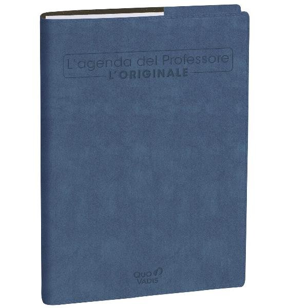 QUO VADIS AGENDA PROFESSORE ROMA BLU GHIAC SC