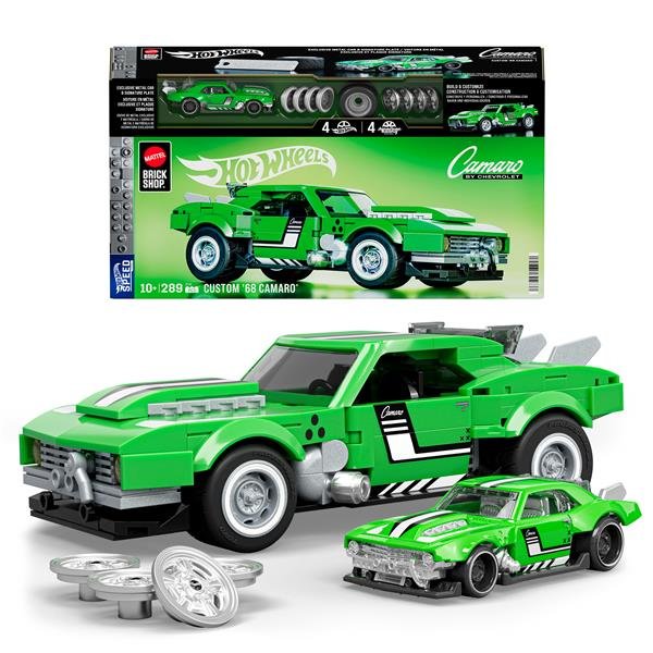 MATTEL BRICK SHOP HW CUSTOM 68 CAMARO