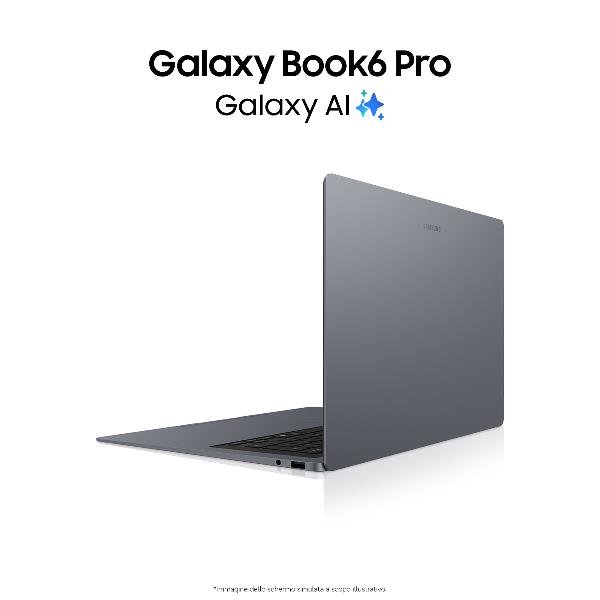 Samsung Galaxy Book6 Pro , Intel Core Ultra 7, 40,6 cm (16?), 2880 x 1800 Pixel, 32 GB, 1 TB, Windows 11 Pro