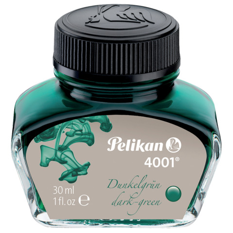 Inchiostro stilografico 4001 - 30 ml - verde …
