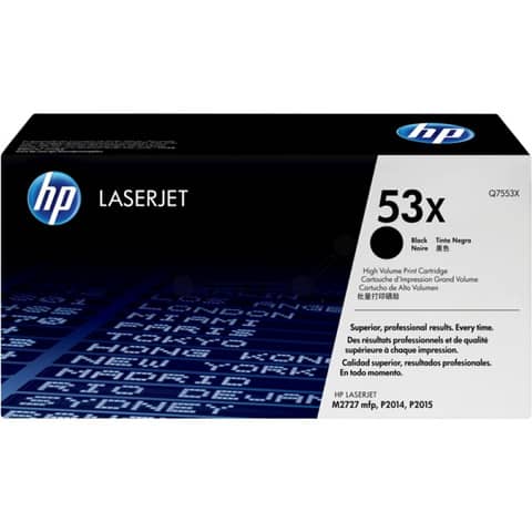 Hp - Toner originale - 53X - Nero - Q7553X - 7.000 pag