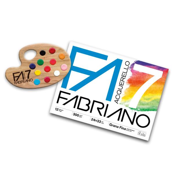 Blocco acquerello F7 - 24 x 33cm - …