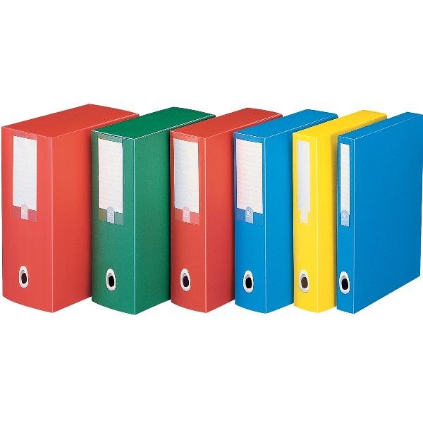 Bankers Box Progetto Plus - Cartella a scatola - larghezza dorsale 80 mm - per 255 x 355 mm - verde