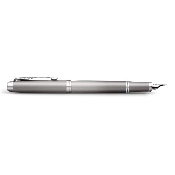 Penna stilografica IM Monochrome Rituals Grey - punta M - grigio - Parker