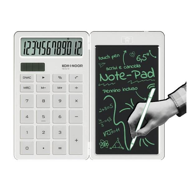 KOH-I-NOOR CALCOLATRICE 12 DIGIT CON LCD