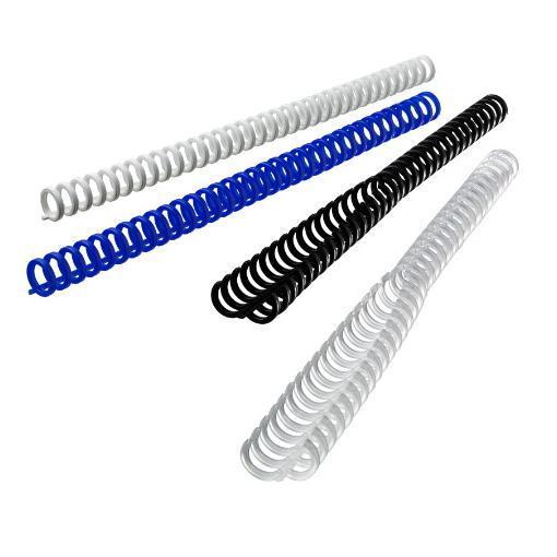 Dorsi ClickBind - riapribili - 12 mm - bianco - Ibico - conf. 50 pezzi