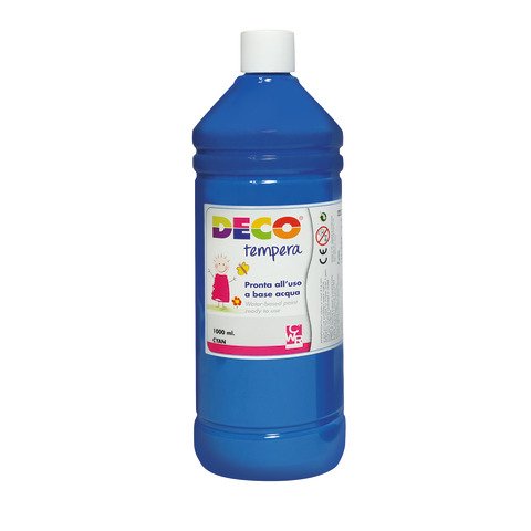 CWR TEMPERA FLACONE 1000ML BLU CYAN