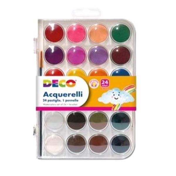 CWR ACQUERELLI 24 PASTIGLIE 30MM