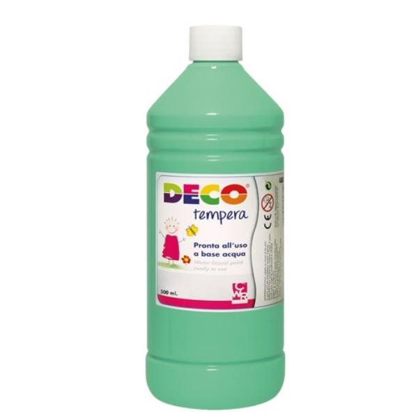 CWR TEMPERA FLACONE 500ML VERDE PAST.