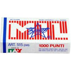 Punti 515 - 24/6 - acciaio naturale - …