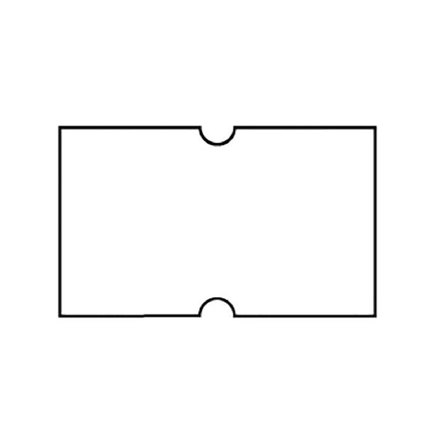Etichette removibili per Towa GS/GM e Motex 5500 - 21x12 mm - bianco - rotolo da 1000 etichette