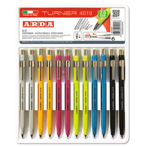 Portamine Turner - mina 2,0mm - fusto giallo …