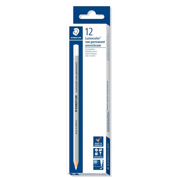 Matita Lumocolor Omnichrom - non permanente - bianco - Staedtler