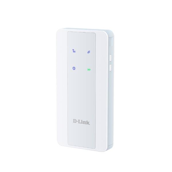 D-LINK F518 5G HOTSPOT MOBILE 5G NR AX1800 WI-FI 6 DUAL BAND ROUTER 5G PORTATILE CON FUNZIONE POWER BANK 8.000mAh SICUREZZA WPA3 FINO A 16 DISPOSITIVI BIANCO