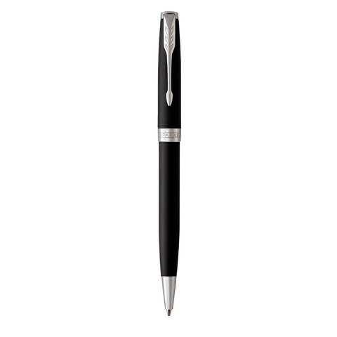 Penna sfera Sonnet Matte Black CT - punta …