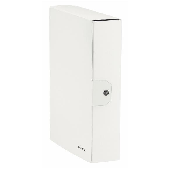 Scatola progetto WOW - dorso 10 cm - bianco metallizzato - Leitz