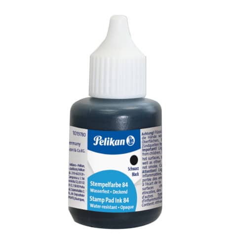 Inchiostro 84 - 30 ml - resistente all'acqua - nero - Pelikan