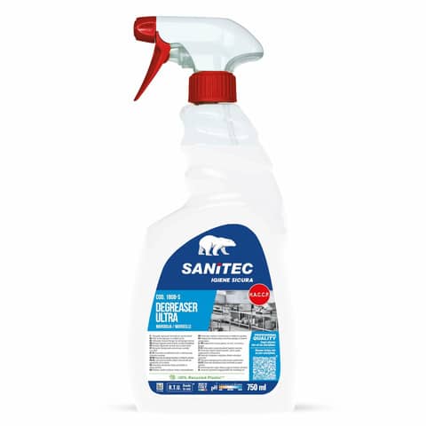 Sgrassatore Degreaser Ultra - trigger 750 ml - marsiglia - Sanitec