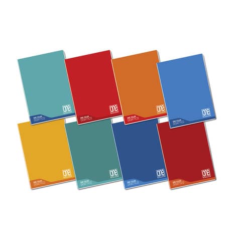 Maxiquaderno Linea Blu One Color - A4 - 10 mm - 18 + 1 fogli -100gr - Blasetti
