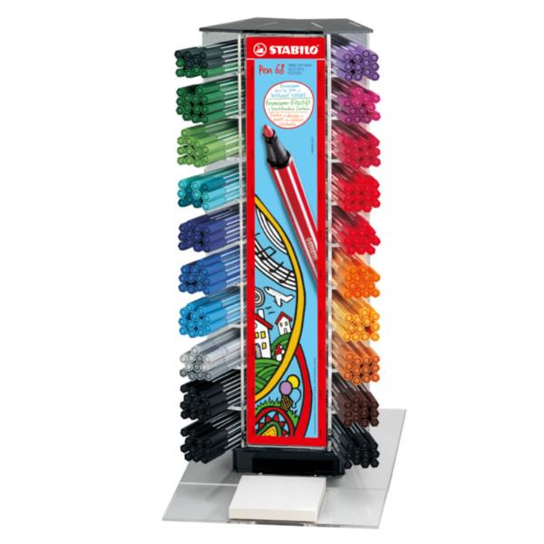 Pennarello Pen 68 - colori assortiti - Stabilo …