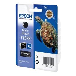Epson T1578 - 25.9 ml - nero opaco - originale - blister - cartuccia d'inchiostro - per Stylus Photo R3000