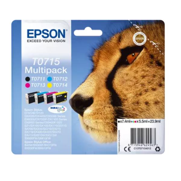 Epson T0715 Multipack - Confezione da 4 - …