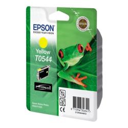 Epson T0544 - 13 ml - giallo - originale - blister - cartuccia d'inchiostro - per Stylus Photo R1800, R800