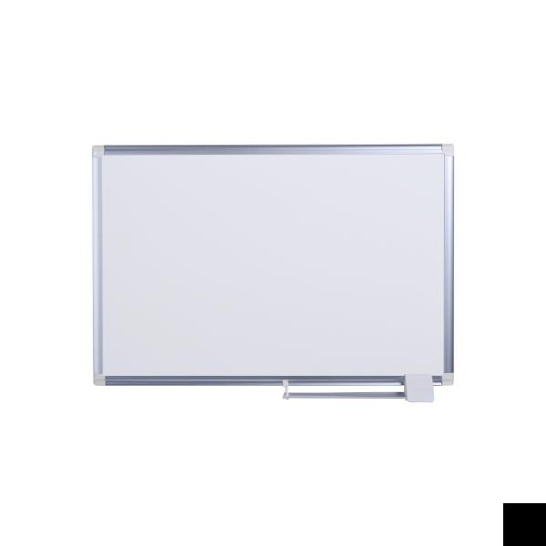Bi-Office New Generation Maya - Lavagna bianca - montabile a parete - 1200 x 900 mm - acciaio laccato - magnetica - bianco - cornice in alluminio