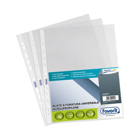 Favorit SUPERIOR - Busta trasparente - per A4 …