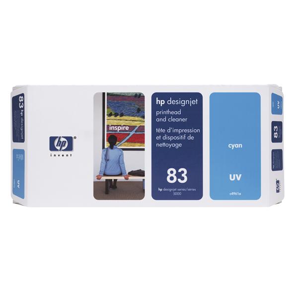 HP - 680 ml - ciano - testina di stampa con detergente - per DesignJet 5000ps uv, 5000uv, 5500, 5500 uv, 5500ps, 5500ps uv