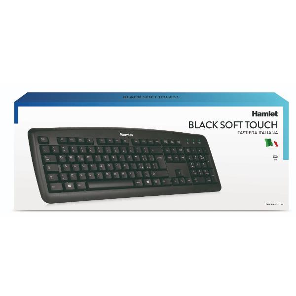 Hamlet XKKITA2 - Tastiera - USB - italiana - nero