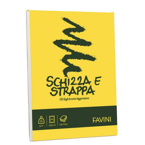 FAVINI school PROFESSIONAL Disegno - Blocco - A5 …