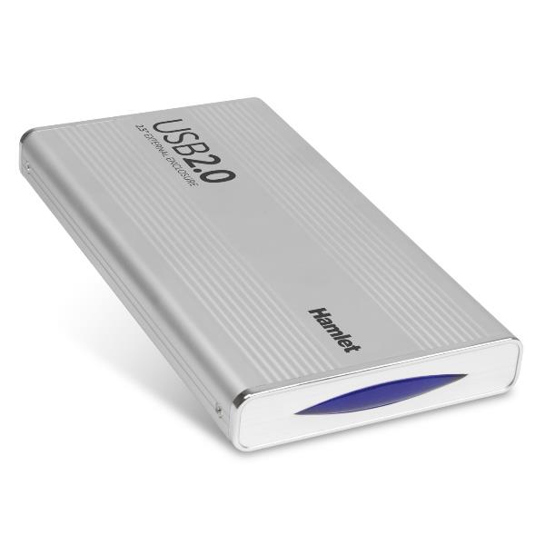 Hamlet HXD2CCUU - Box esterno - 2.5" - ATA / SATA 1.5Gb/s - 1.5 Gbit/s - USB 2.0